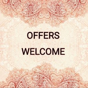 Offers Welcome☺️
